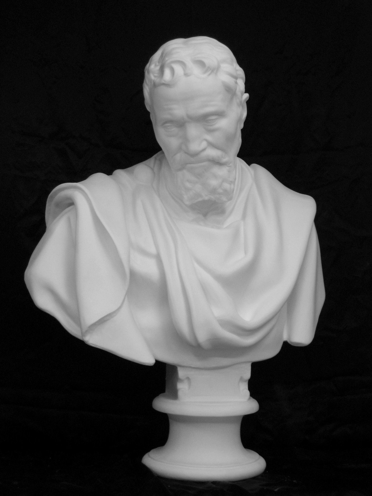 K-120 ミケランジェロ胸像｜石膏像ドットコム（脇本）