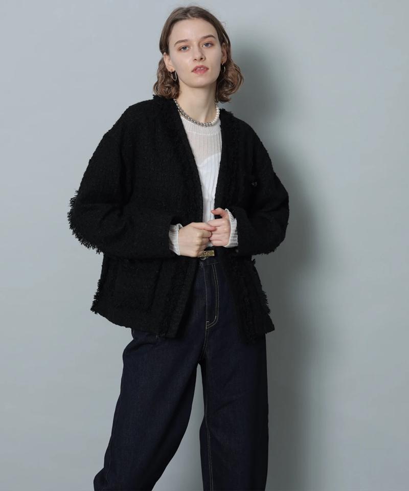 CADUNE(カデュネ)の「ツイードジャケット」 - PARTE