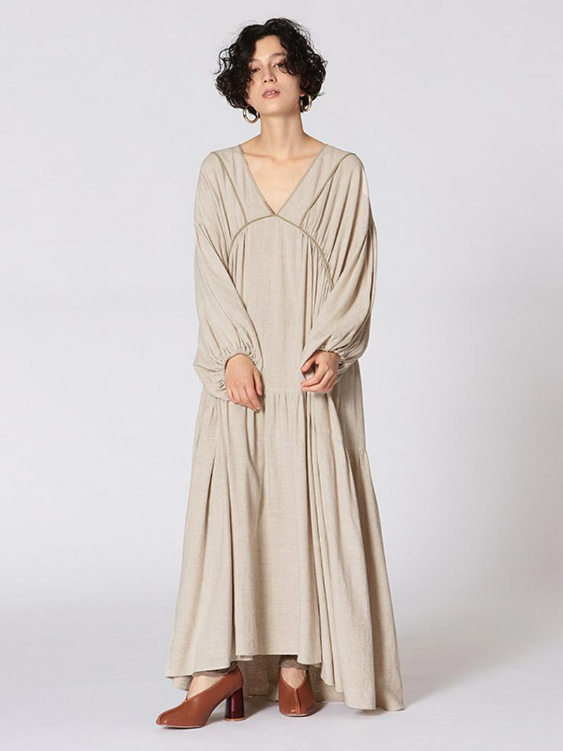 ETRE TOKYO(エトレトウキョウ)の「リネンボリュームマキシドレス」 - PARTE