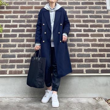 ZARA(ザラ)の「ダブルブレストウール混紡コート」 - PARTE