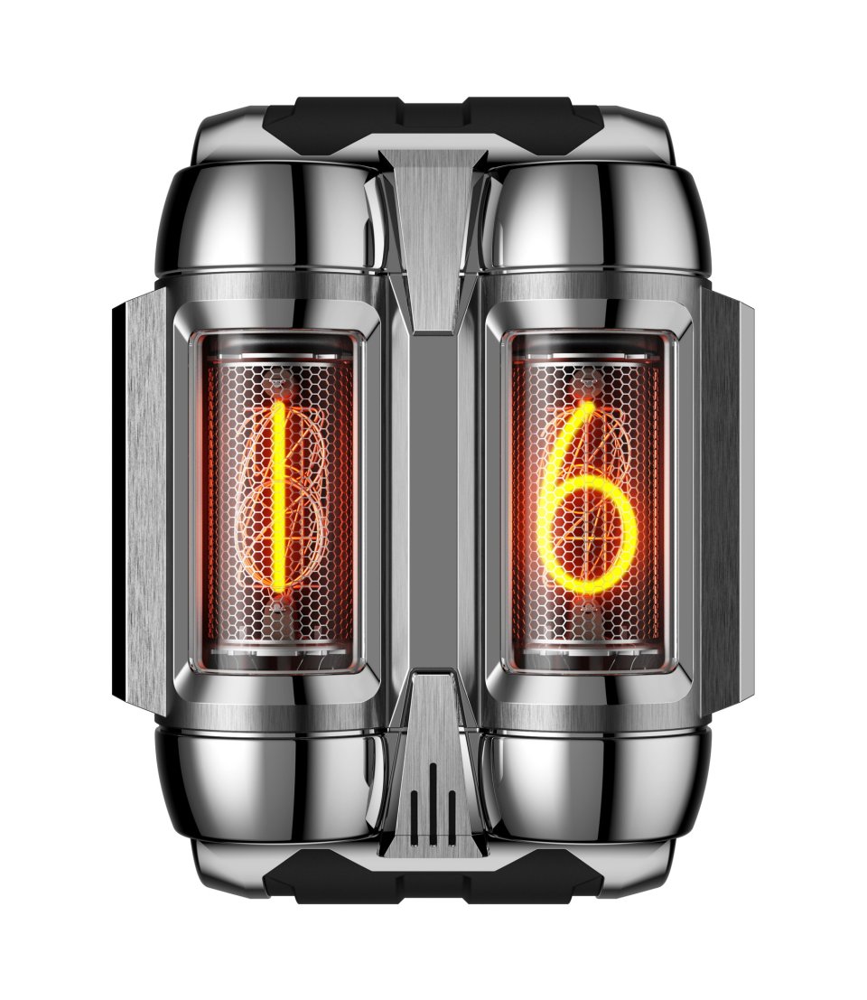 ニキシ―管を2本使用した腕時計「IN-16 Nixie 」が誕生～独自の視点で