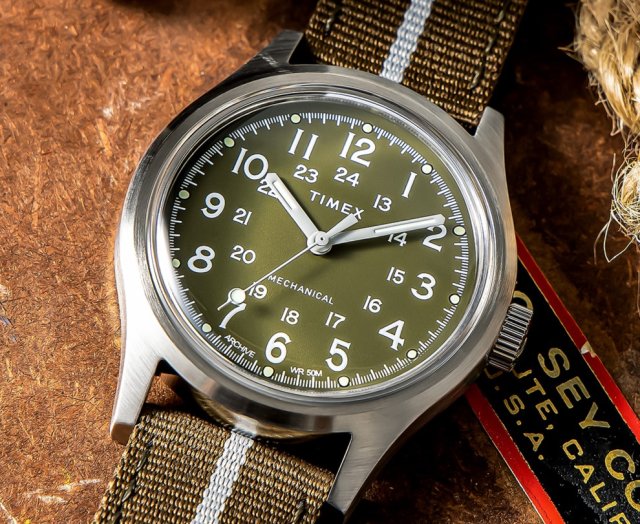 TIMEX（タイメックス）が手巻きの機械式時計『MK1 メカニカル』を復刻