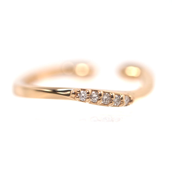 VENDOME AOYAMA ヴァンドーム青山 K18ピンクゴールド ダイヤ 片耳用