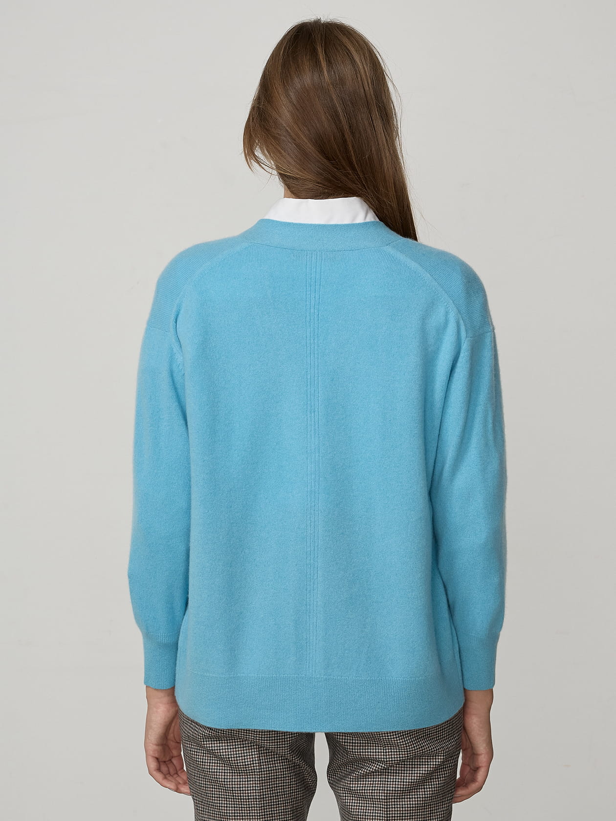 カシミヤカーディガン