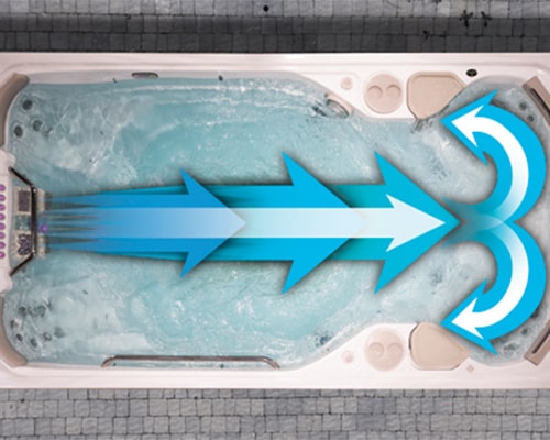 AquaSport 17 AX - Hydropool™ Swim Spa | Aqua Paradise