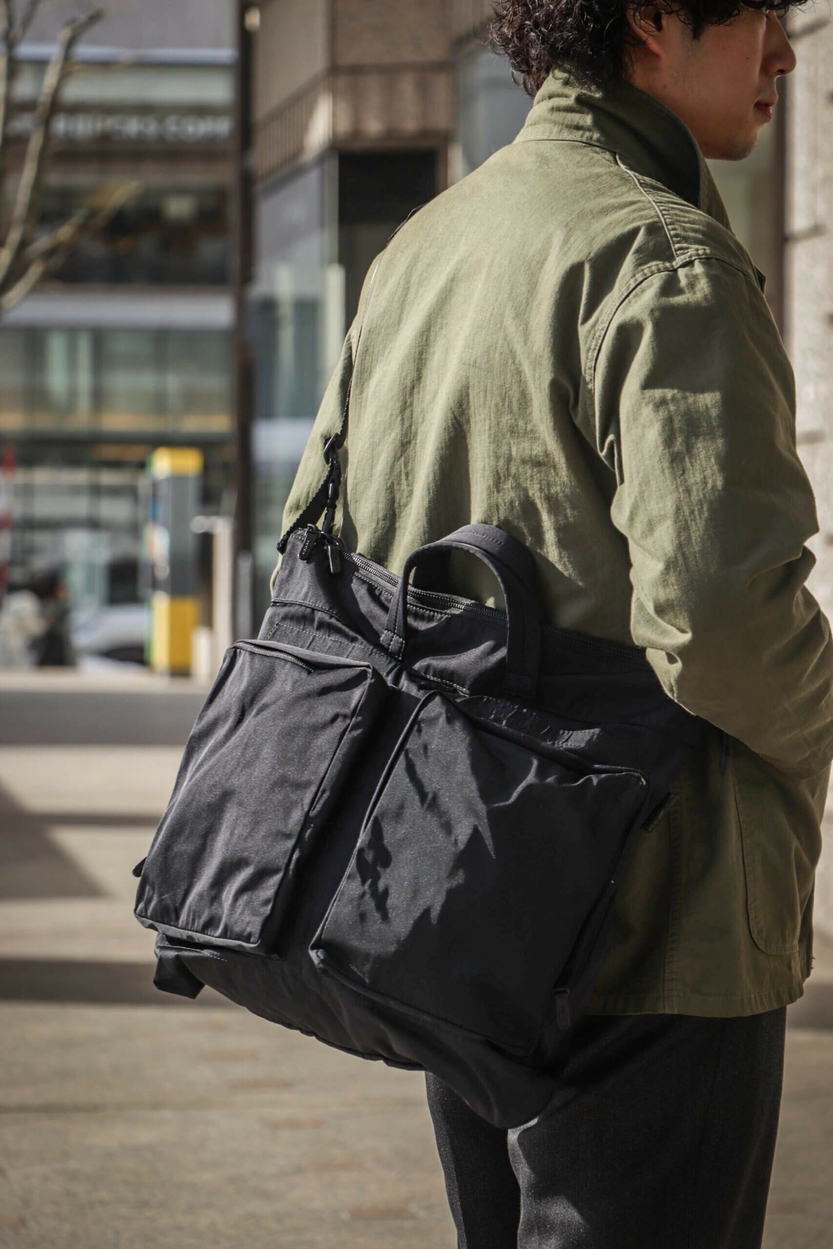 GABARDINE HELMET BAG | ARCH ONLINE SHOP