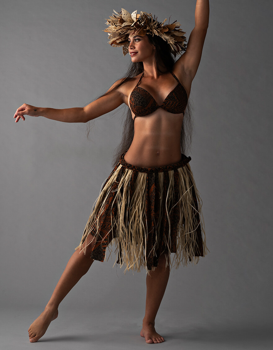 モレコスチュームショートパレオ（スクロール）サンタン – 【公式