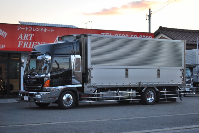 H18 日野 レンジャープロ 冷凍ウィング セミワイド リアエアサス