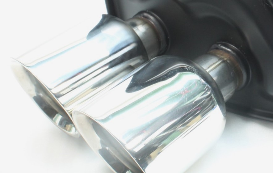 スバル｜SUBARU 坂本工業製 マフラー リアピース 耐熱塗装 - AWANO