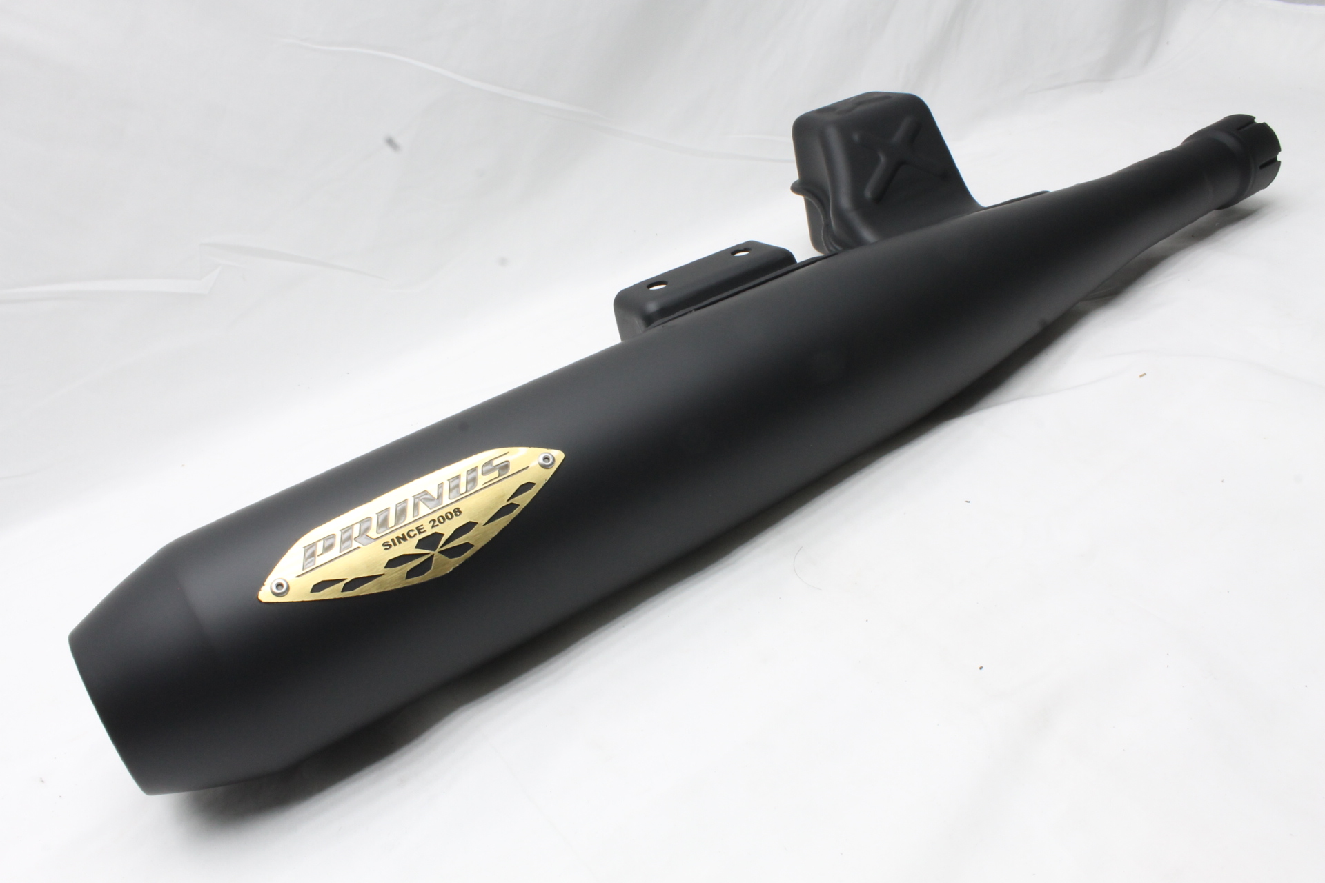 ヤマハ SR400 PRUNUS（プラナス） メガホンマフラー セラコート施工