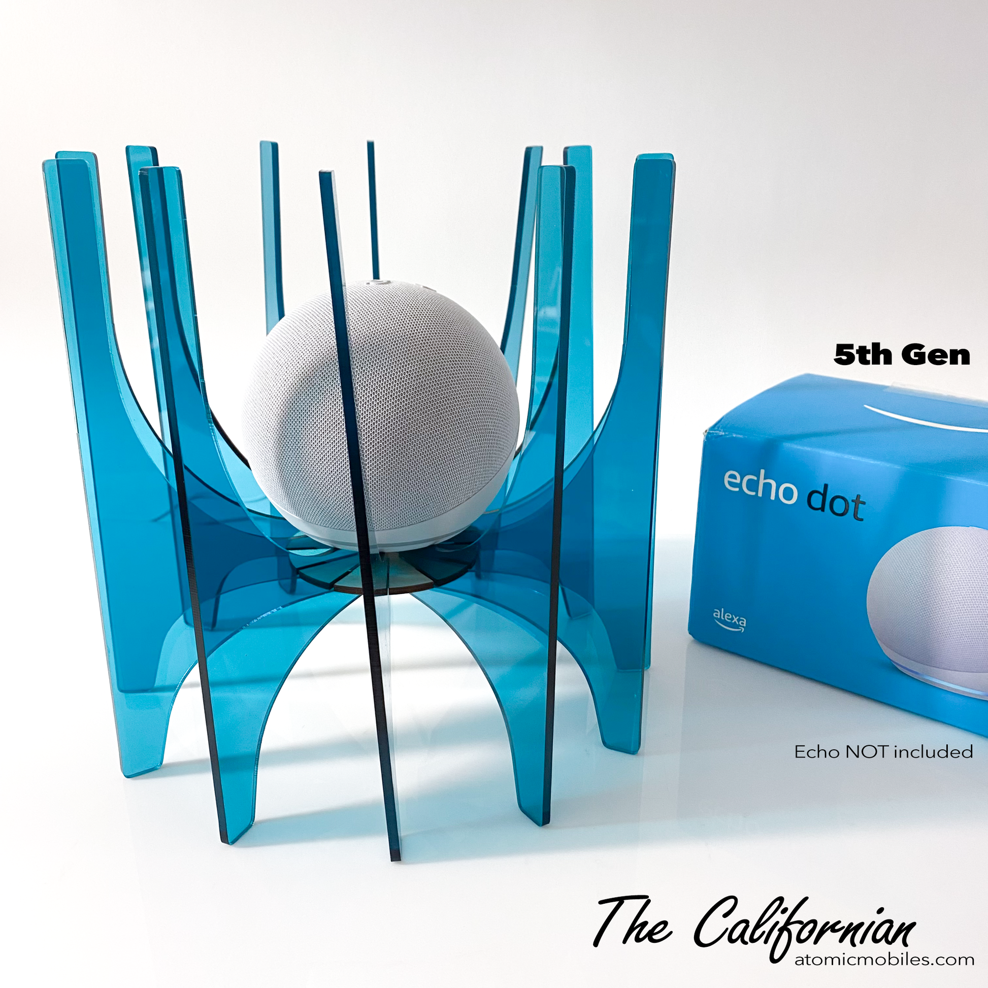 The Californian Amazon Echo Dot Holder Stand | Mid Century Modern
