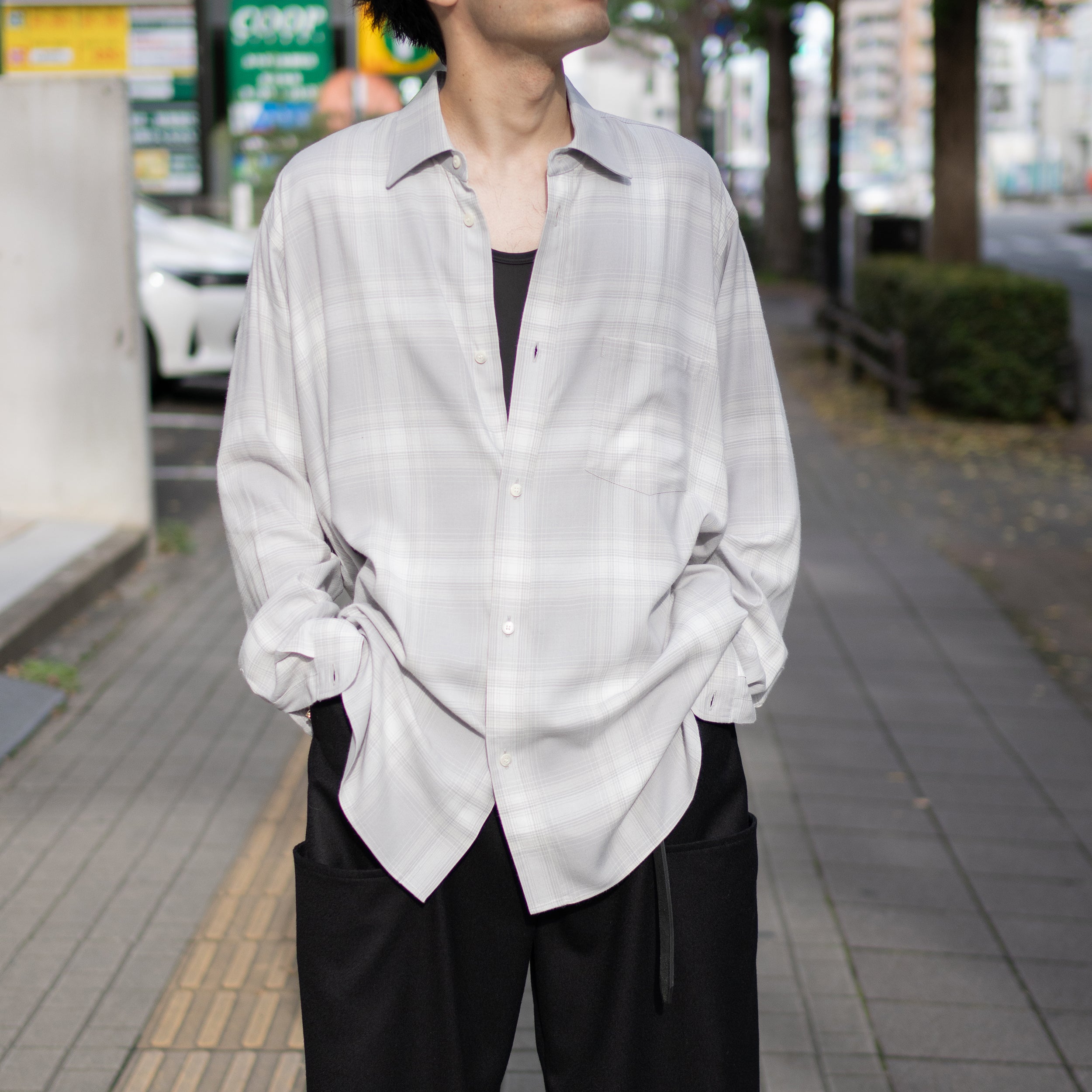 ENCOMING(インカミング)/ CLASSIC LONG SLEEVE SHIRT 