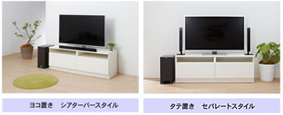 パナソニック、TV横に分離可能なサウンドバー「SC-HTB20」 - AV Watch