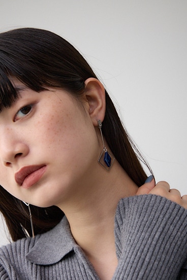 アクリル×メタルアシンメトリーピアス｜WOMEN｜250HAC56-362K