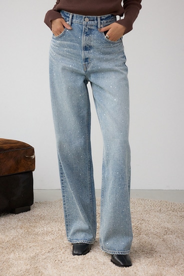 AZUL DENIM ラインストーンフレアデニム｜WOMEN｜250IAC12-0281｜AZUL