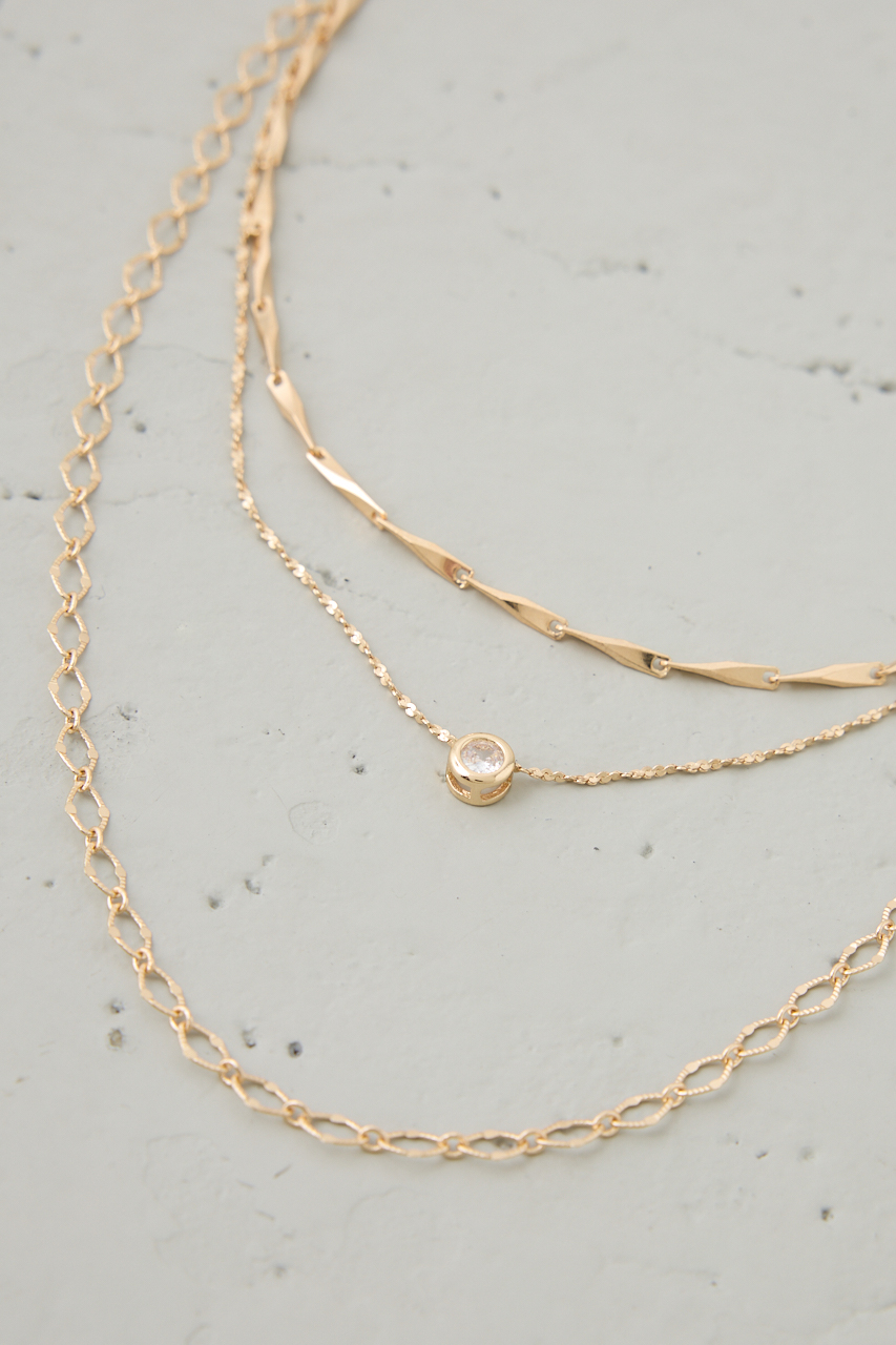 3連ネックレス｜WOMEN｜250ISB56-407J｜AZUL BY MOUSSY（アズールバイ