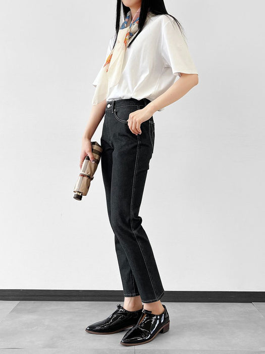 夏季限定】ジーンズ・クロップドパンツ — B-THREE（ビースリー）｜公式