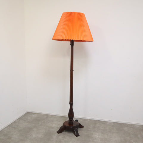 松本民芸家具 A型フロアスタンド（和紙シェード・オレンジ新品