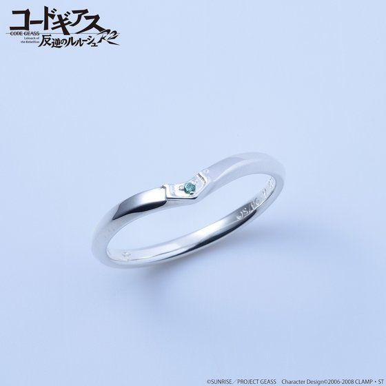 コードギアス 反逆のルルーシュR2×THE KISS×BANDAI リング(セット