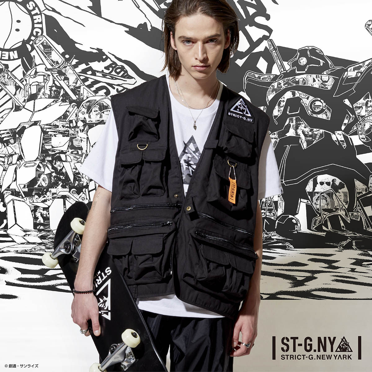 STRICT-G NEW YARK ミリタリーベスト | 機動戦士ガンダム ファッション