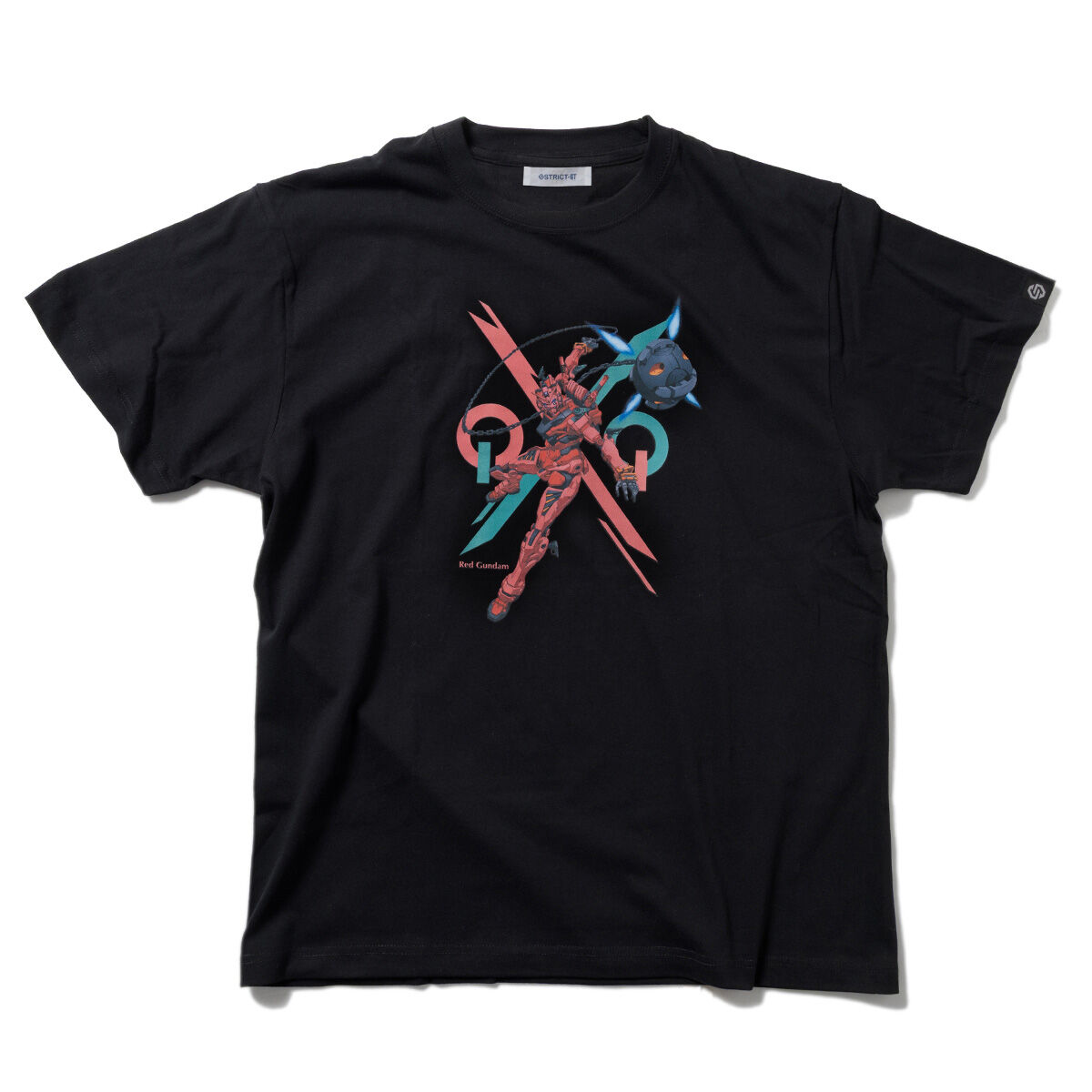 STRICT-G『機動戦士Gundam GQuuuuuuX』Tシャツ RedGundamロゴ
