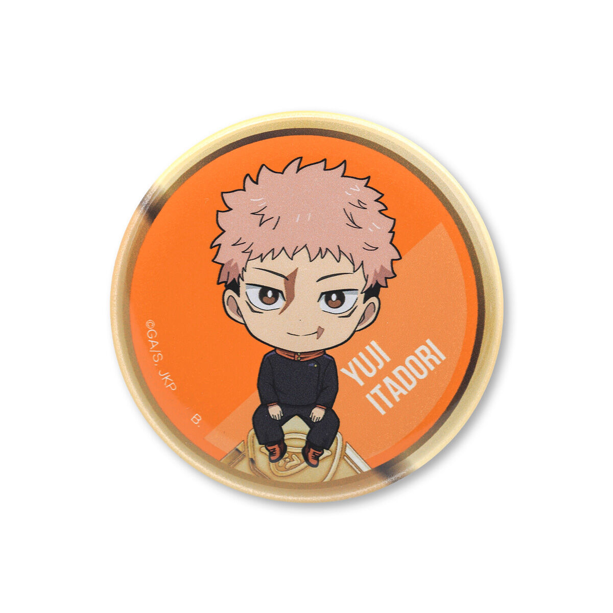 ハピクロ！】呪術廻戦 死滅回游 ちょこんとのっかり 缶バッジ（全7種