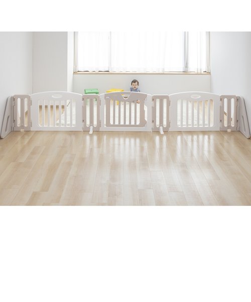 日本育児 キッズランド 2WAY ショコラ ベビーサークル・ベビーゲート