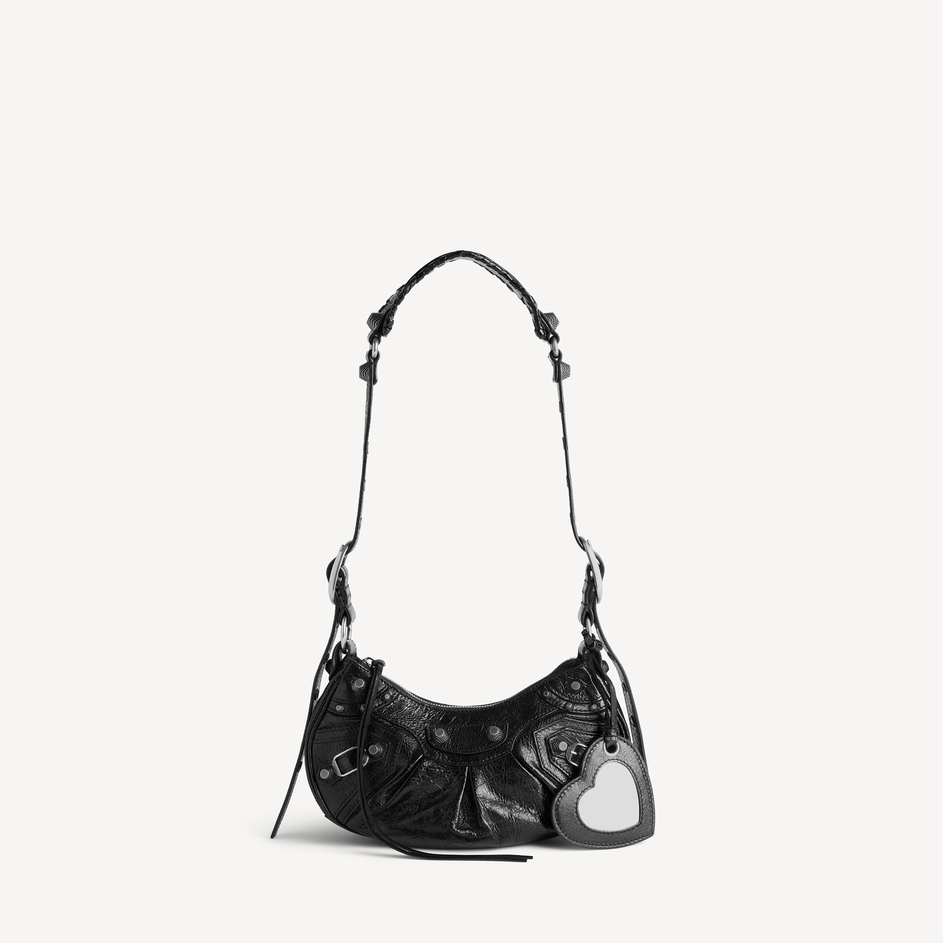 Women's Le Cagole Shoulder Bag Xs in Black | Balenciaga CA