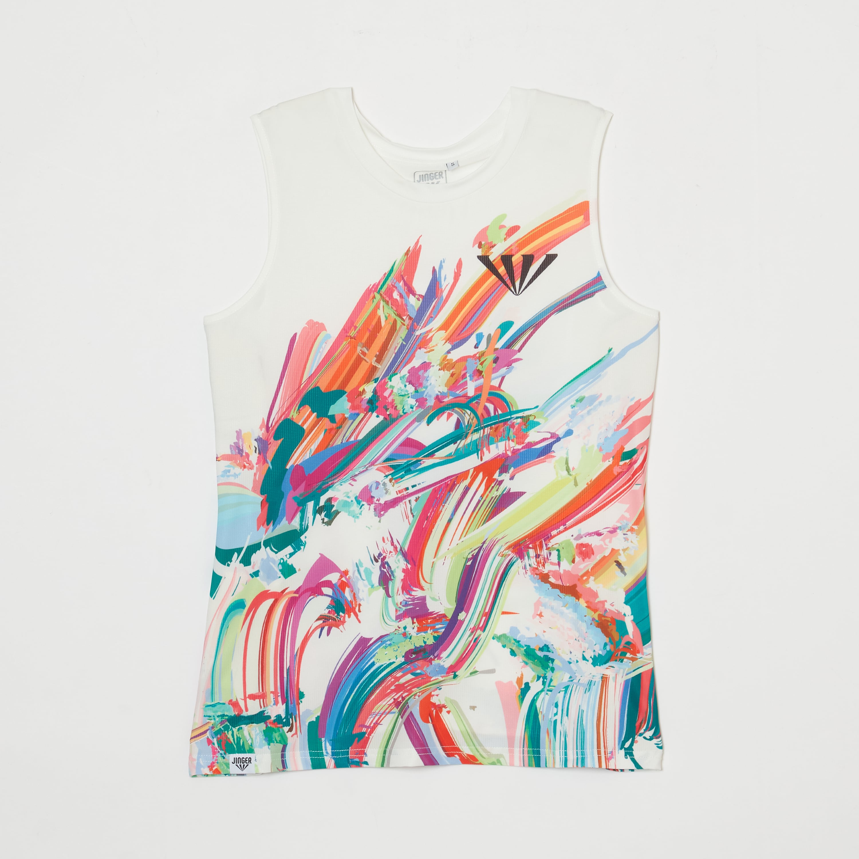 JINGER】ウィメンズ ノースリーブシャツ【JF-6020/WHT】 | JINGER