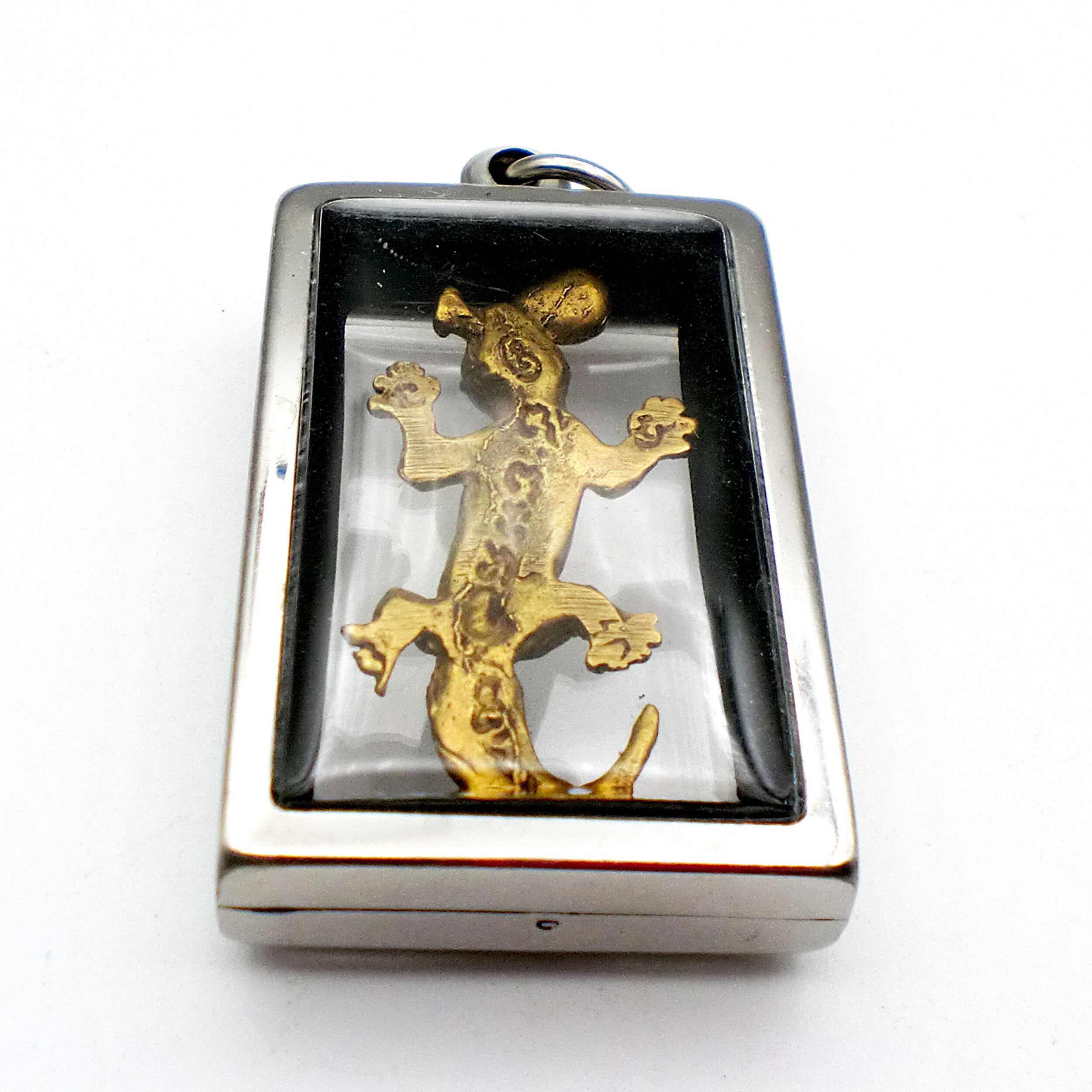 タイ お守り Jing Jok ジン・ジョック 聖なるトカゲ 魔除け 金運