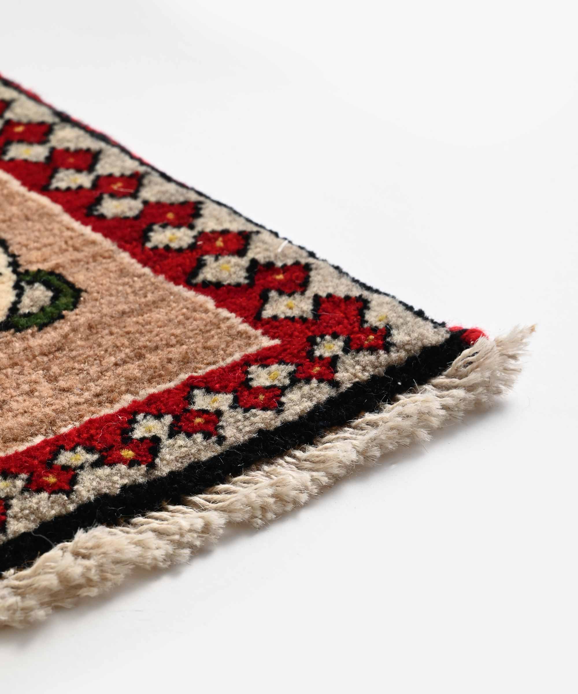 ペルシャギャッベ リーズ ラグ 90cm×67cm マット チーター – BASIC AND