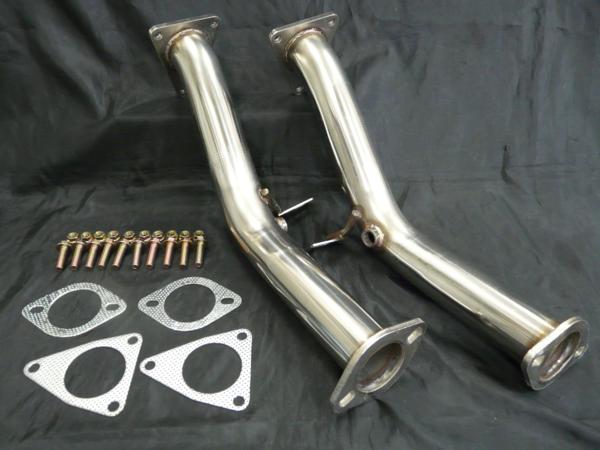 フェアレディZ Z33 VQ35HR 後期 触媒ストレート 直管 ステン マフラー