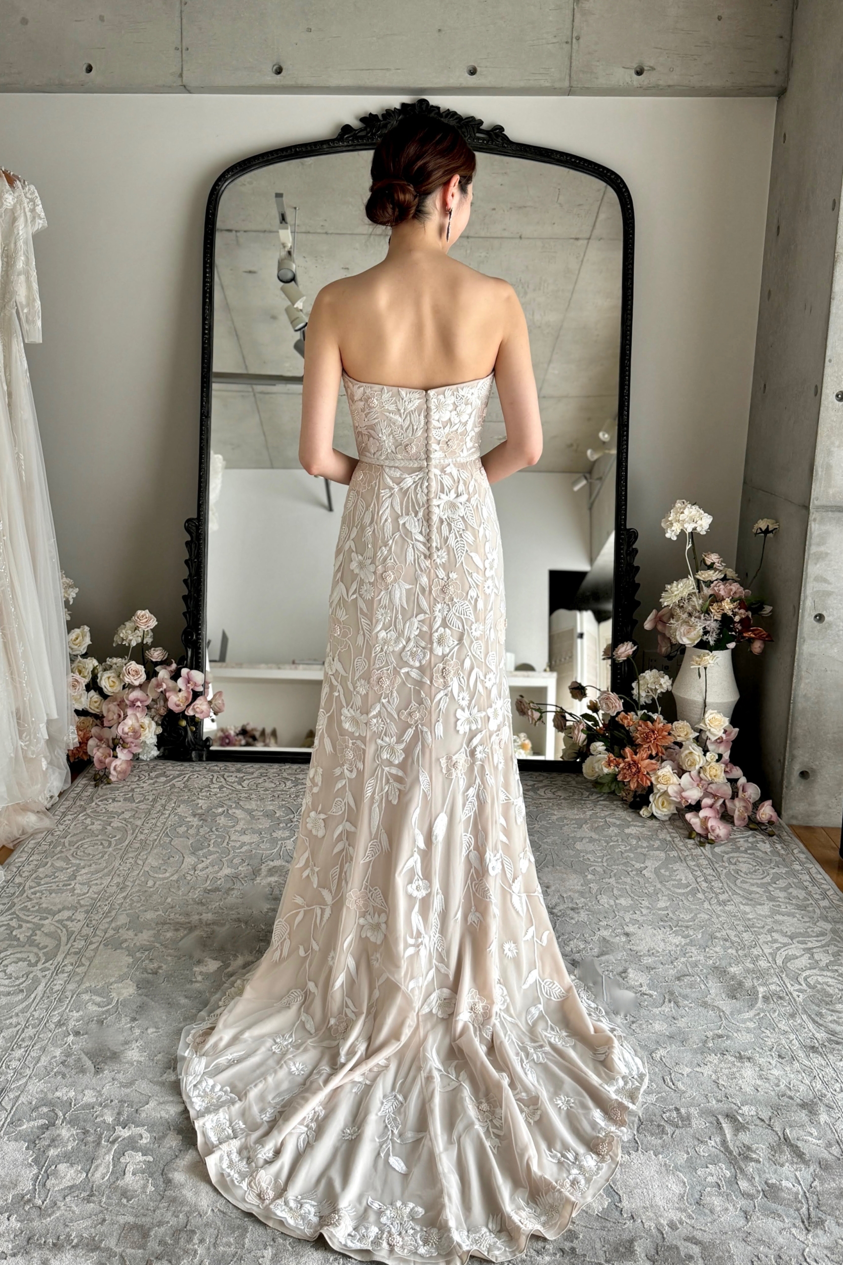 Hermione de Paula WILD ROSE BUSTIER GOWN | Beacon Dress - ビーコン