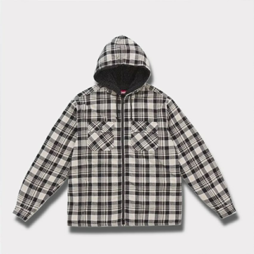 Supreme シュプリーム 2025AW Lined Zip Up Hooded Flannel Shirt