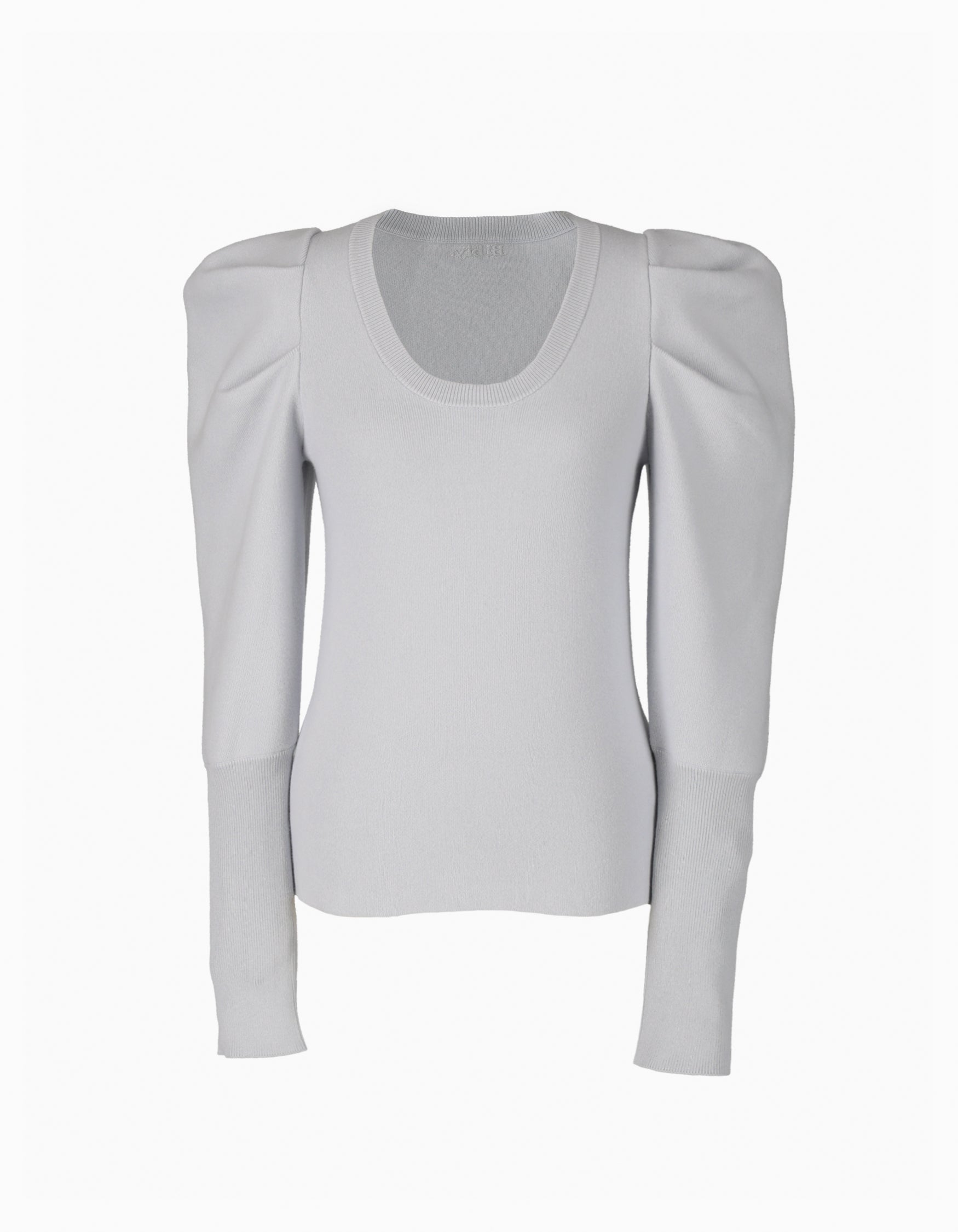 BIBIY. MADE | EFFIE PUFF KNIT BLUE｜Bibiy.