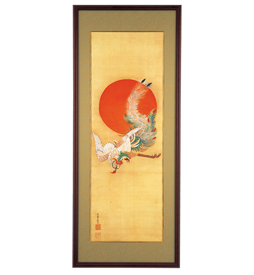 日出鳳凰図（額装） | 商品紹介 | 美術品複製画販売サイト | 美術趣味