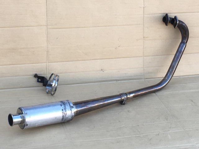 売約済み】グラストラッカー用の社外マフラーが入荷しました