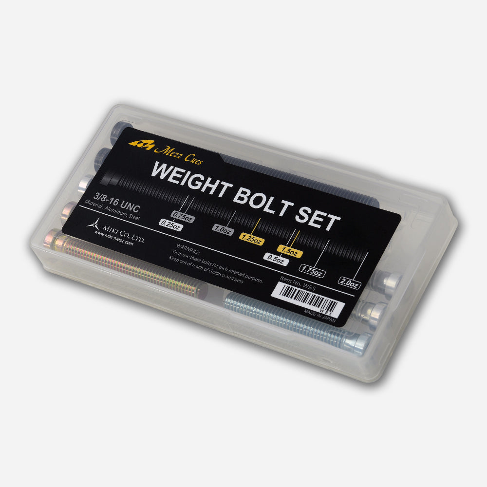 MEZZ ウェイト ボルト セット（WBS） – BILLIARD SQUARE