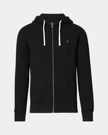 Polo Ralph Lauren Fleece Full Zip Sweatshirt Black – Hajjar's Big