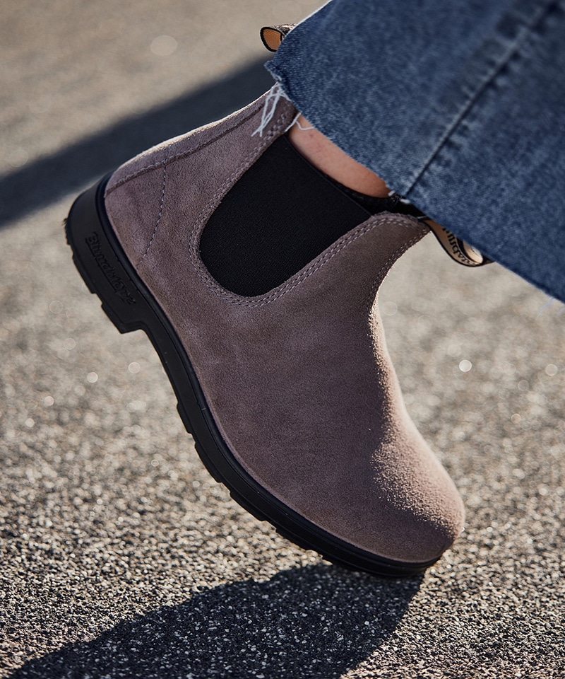 ブランドストーン】オリジナルス/グレー スエードレザー/ブーツ メンズ