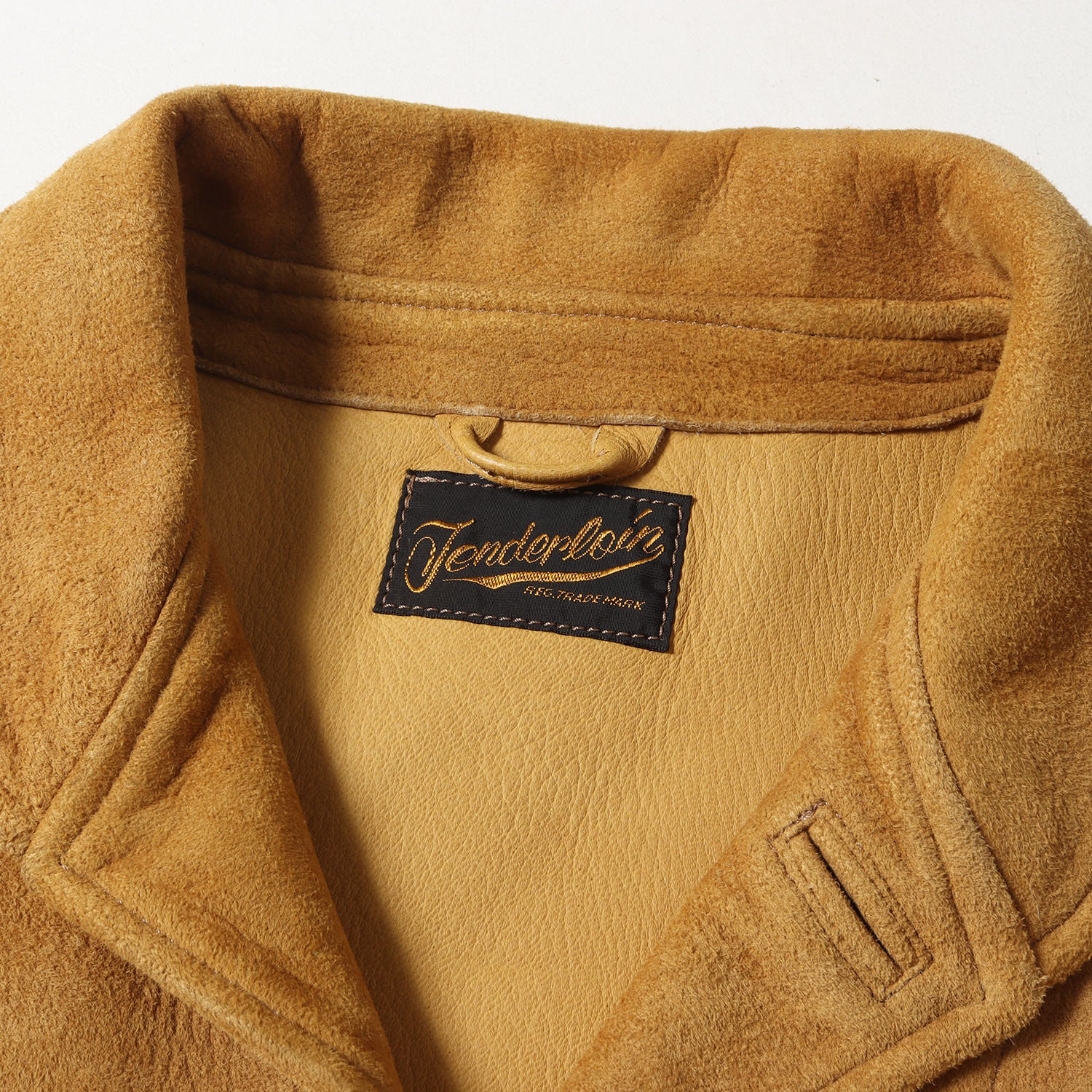 TENDERLOIN (テンダーロイン) ショールカラー ディアスキン スウェード