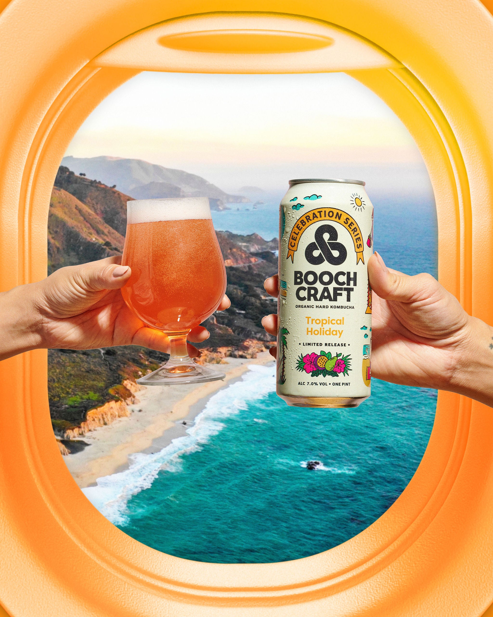 Tropical Holiday Hard Kombucha – Boochcraft