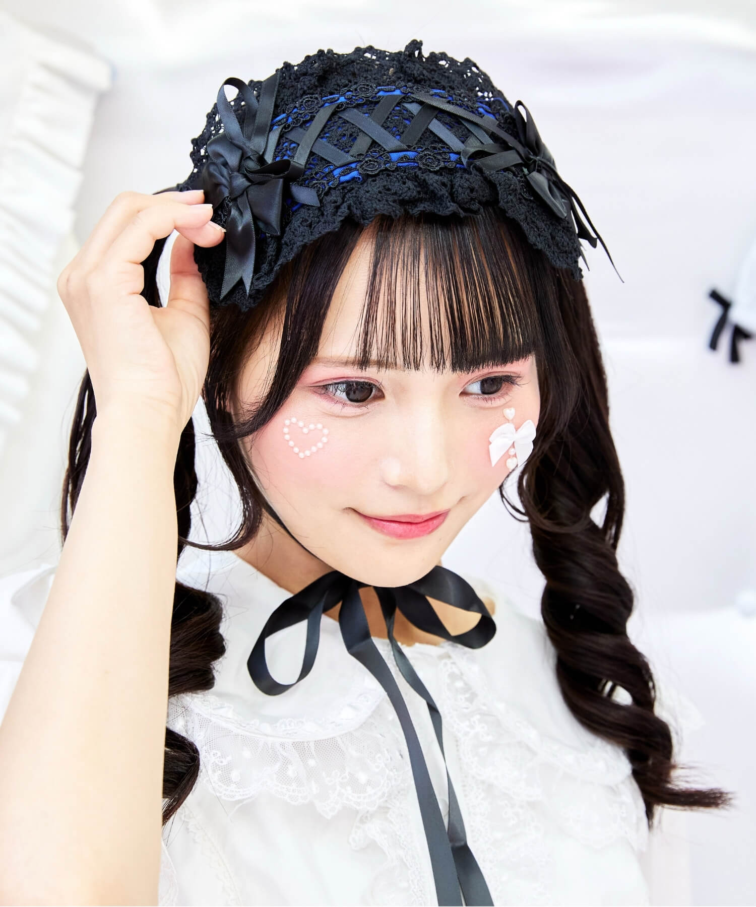 レースアップリボンヘッドドレス | BODYLINE & LunaBelle