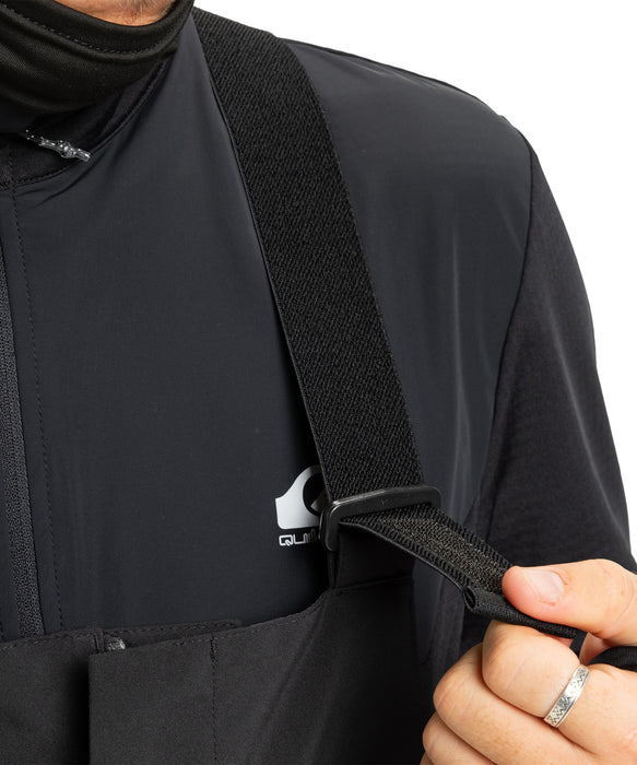 QUIKSILVER メンズ PARAMO STRETCH 20K BIB スノーパンツ ビブパンツ