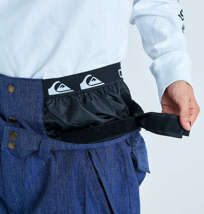 OUTLET】Quiksilver PORTER GAITER DENIM PT