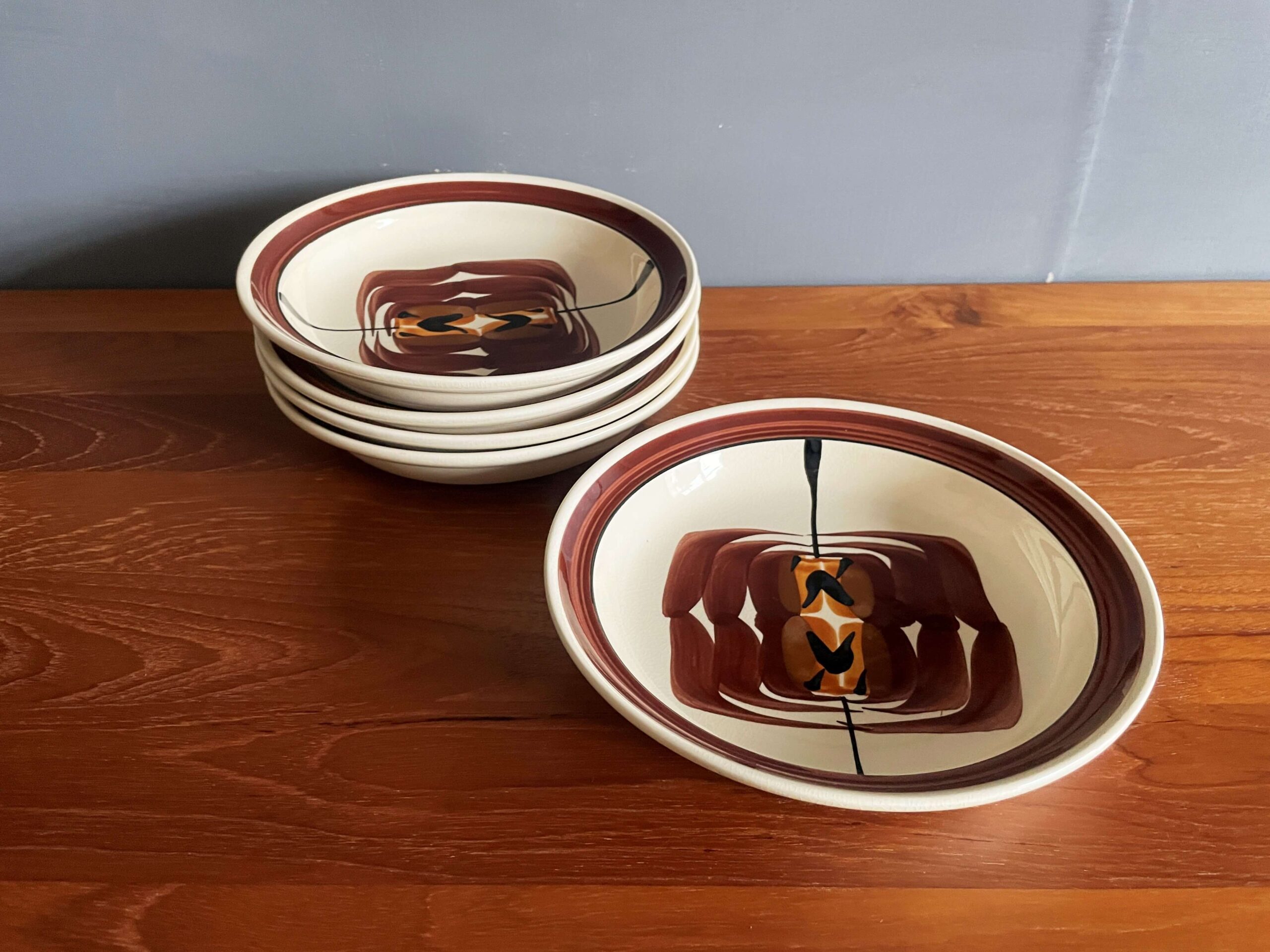 No.9343「ヴィンテージプレート：栄木正敏デザイン」直径19.5cm SOLD