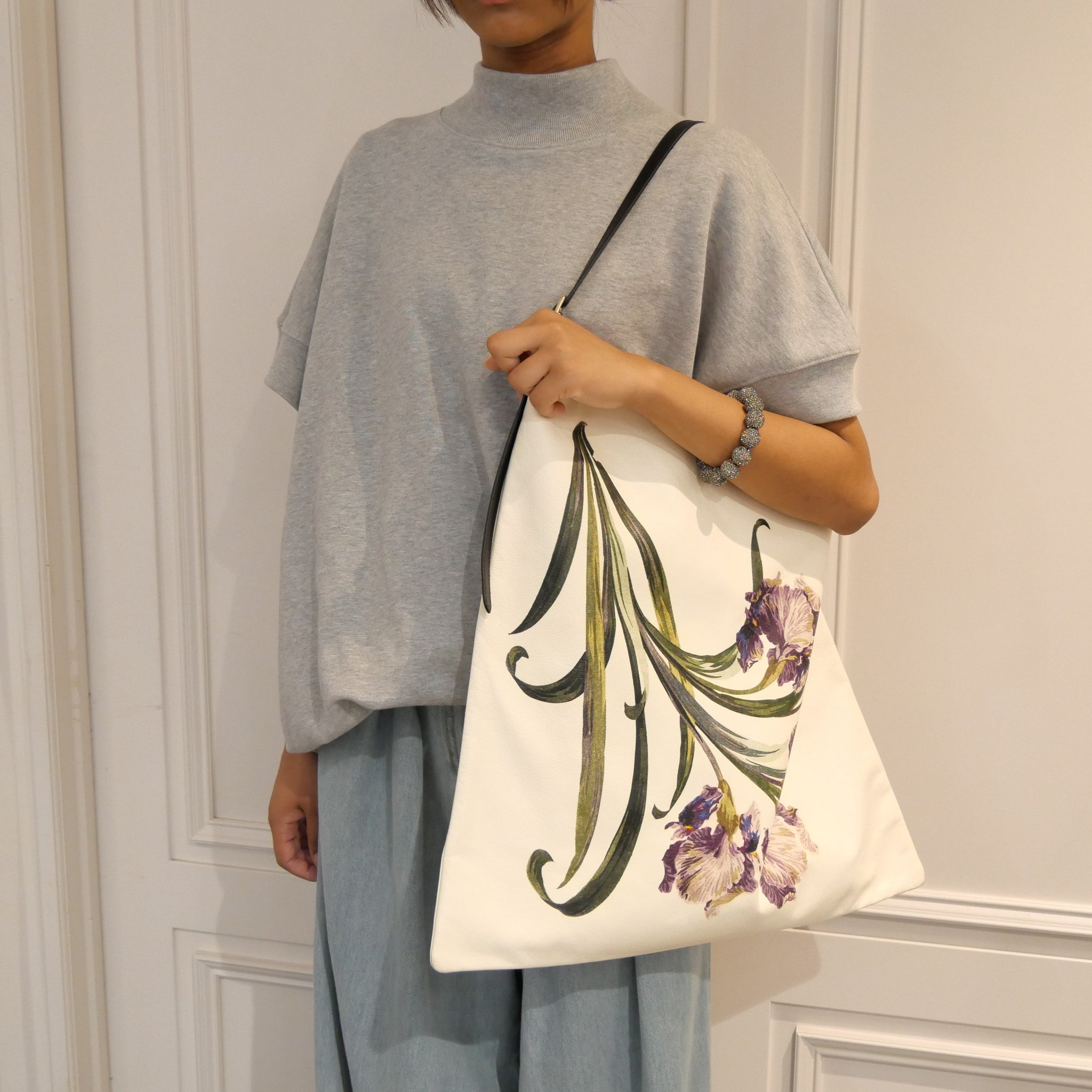 正規品・送料無料】Dries Van Noten / FLOWER PRINT TOTE BAG | BOLS