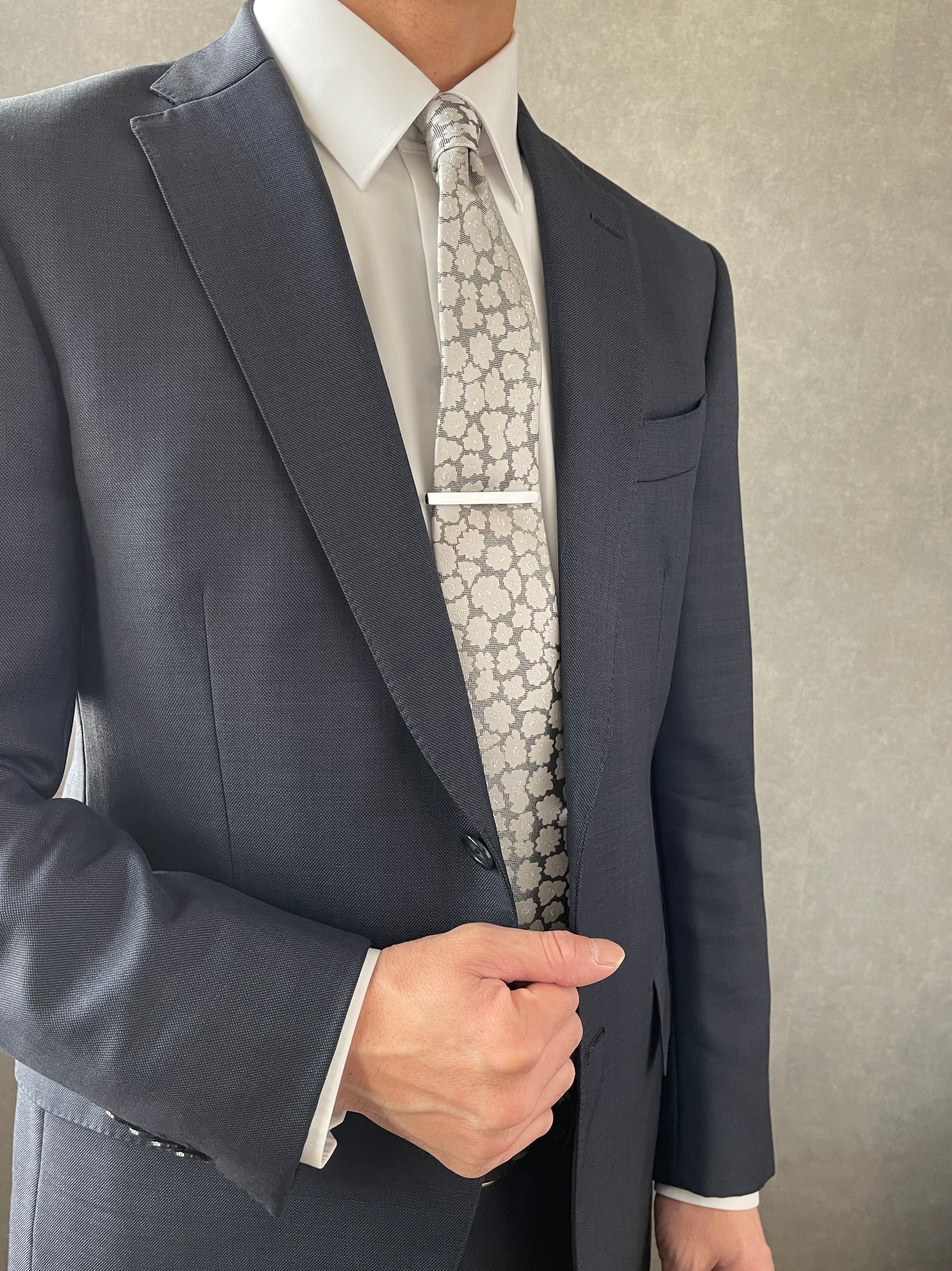 URBAN TIE｜シルバーネクタイピン｜幾何学 – BOW RIVAN