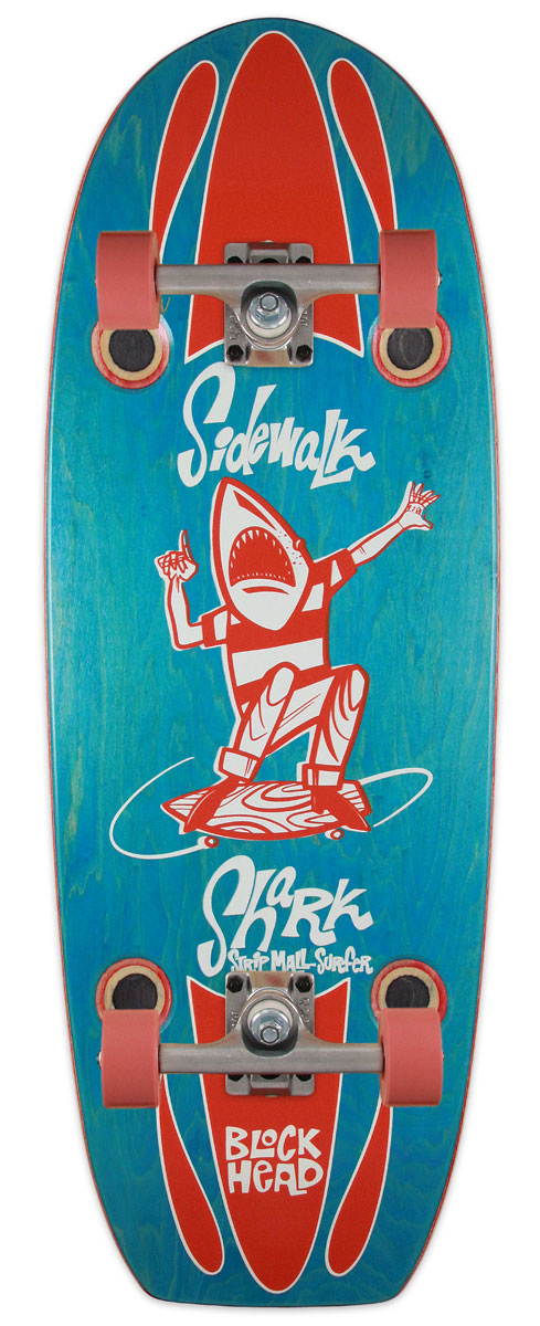 Sidewalk Shark 11” - Strip Mall Surfer - premium complete