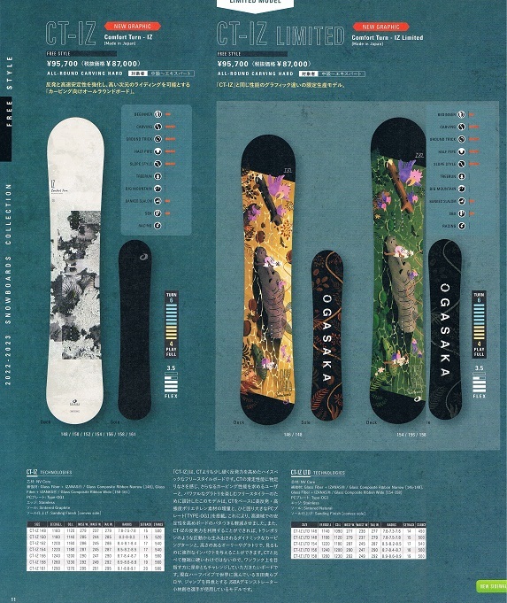 22-23ニューモデル OGASAKA(オガサカ) CT-IZ(シーティアイゼット)/CT